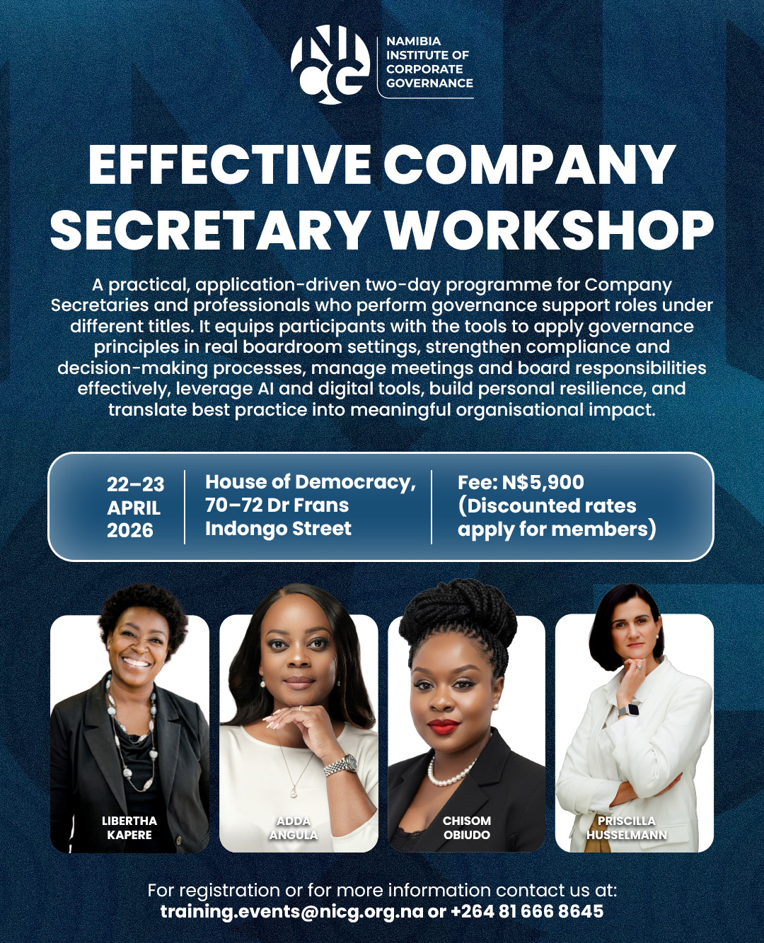 Effective Company Secretary Workshop